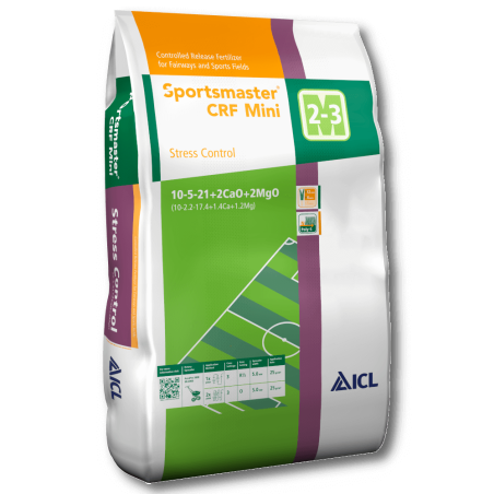 SPORTSMASTER CRF MINI STRESS CONTROL 10.6.21 + 2MgO + 7CaO - Engrais anti-stress chez So'vert environnement