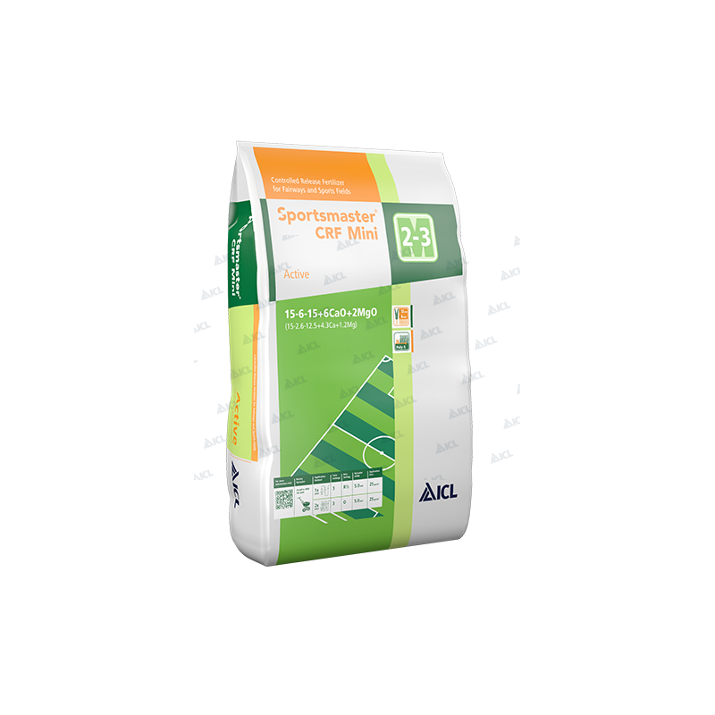 SPORTSMASTER CRF MINI 15-5-15 + 2MgO + 2 CaO - Engrais équilibré pour terrains sportifs chez So'vert environnement