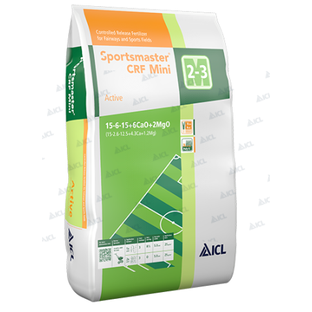 SPORTSMASTER CRF MINI 15-5-15 + 2MgO + 2 CaO - Engrais équilibré pour terrains sportifs chez So'vert environnement