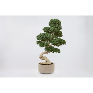 Vasque Atoll Effet Velour  - Grand Pot Jardin Design & Durable | So-Vert