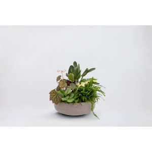 Vasque Atoll Effet Velour  - Grand Pot Jardin Design & Durable | So-Vert