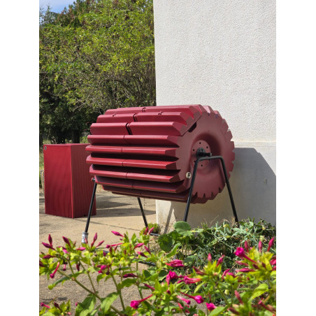 Composteur rotatif Hérisson – Composteur 200 L | SO'VERT ENVIRONNEMENT
