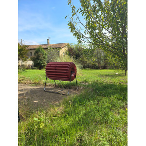 Composteur rotatif Hérisson – Composteur 200 L | SO'VERT ENVIRONNEMENT