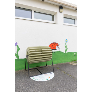 Composteur rotatif Hérisson – Composteur 200 L | SO'VERT ENVIRONNEMENT