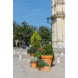 Pot Rond Déco Velour – Pot décoratif extérieur grand format | SO’VERT ENVIRONNEMENT