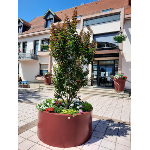 Pot extérieur RODEO Férmé – Design contemporain PEHD | SO’VERT ENVIRONNEMENT