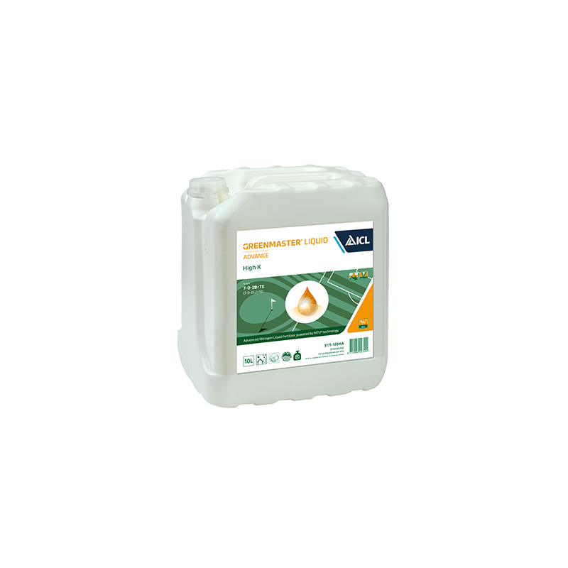 Engrais liquide GREENMASTER LIQUID ADVANCE HIGH K 7.0.28+TE chez so-vert.com