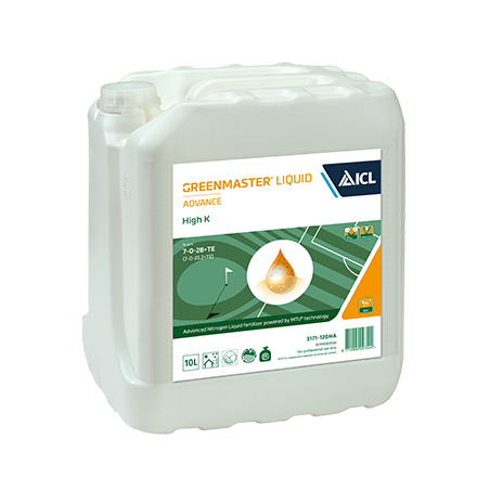 Engrais liquide GREENMASTER LIQUID ADVANCE HIGH K 7.0.28+TE chez so-vert.com