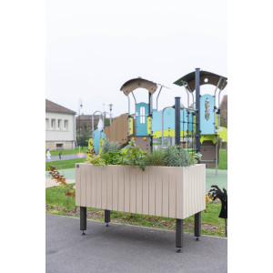 Jardinière OSLO RECTANGLE PAPI – 156 L avec réserve d’eau