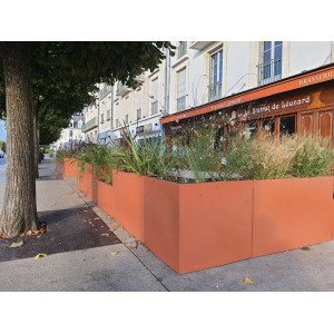 Jardinière LINÉO PAPI – Séparateur végétal extérieur 160 L