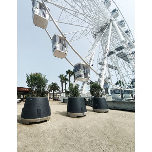 Jardinière KOSTO PAPI – Mobilier urbain sécurisé et végétalisé