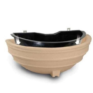 Demi-Vasque PAPI – Jardinière pour candélabre avec réserve d’eau