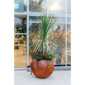 Pot MILÉO effet Corten PAPI – Grand pot extérieur 200 à 500 L