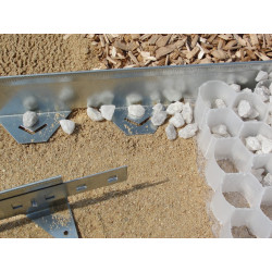 VOLIGE EQUERRE ACIER GALVANISE