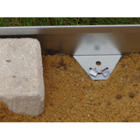 VOLIGE EQUERRE ACIER GALVANISE